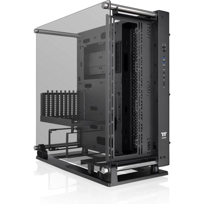 Thermaltake Core P3 TG Pro Midi Tower PC Negro - Chasis de PC con Soporte para Múltiples Ventiladores y Almacenamiento 0 Thermaltake Core P3 TG Pro Midi Tower PC Negro - Chasis de PC con Soporte para Múltiples Ventiladores y Almacenamiento 0