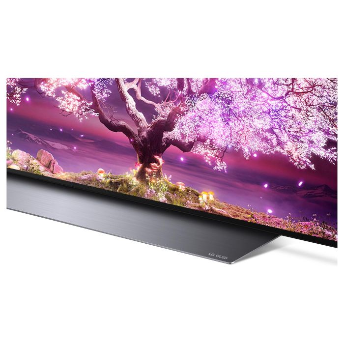 LG OLED83C17LA 83" OLED 4K Ultra HD 3840x2160 Smart TV 120Hz HDR10 Dolby Vision WebOS 6.0 Wi-Fi 5 Bluetooth 5.0 4x HDMI 2.1 12