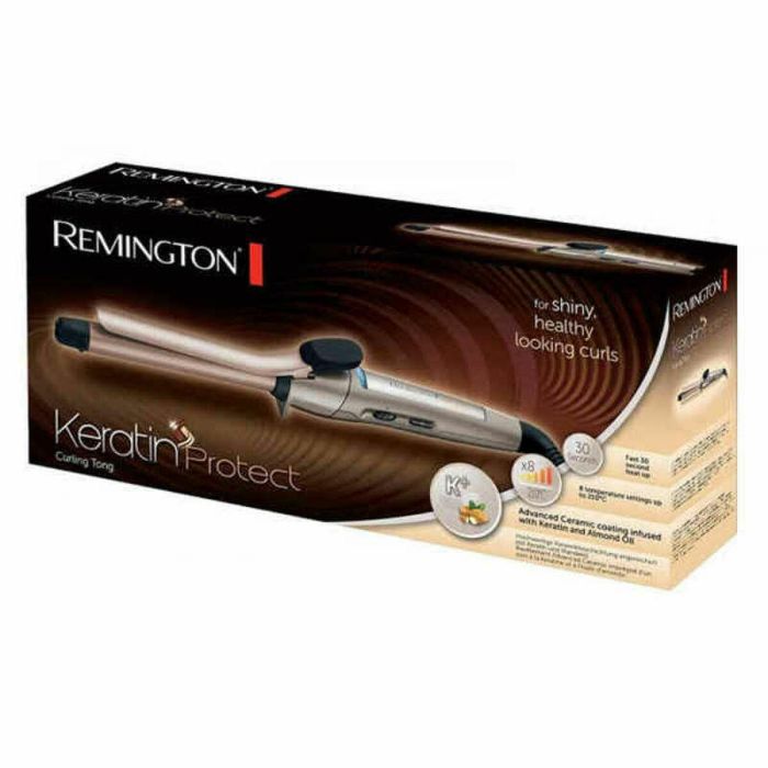 Rizador para el Pelo Remington Keratin Therapy Protect CI5318/ Gris 17
