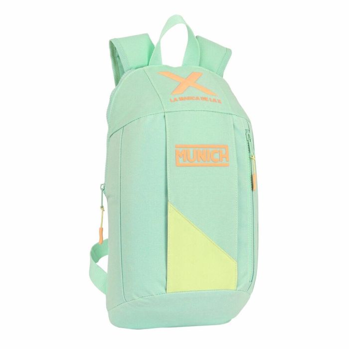 Mochila Infantil Munich Sunset Mini Amarillo Verde Claro (22 x 39 x 10 cm)