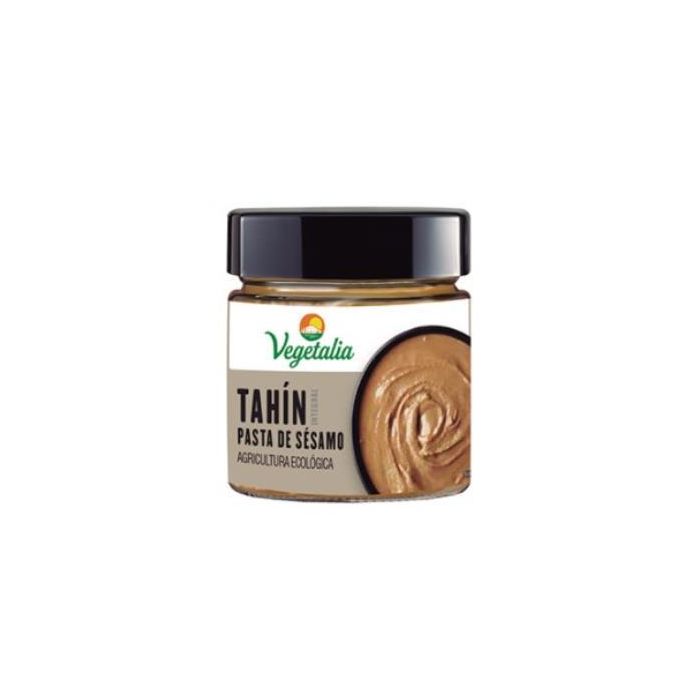 VEGETALIA Tahin Tostado Integral Biológico 180g sin Sal Añadida