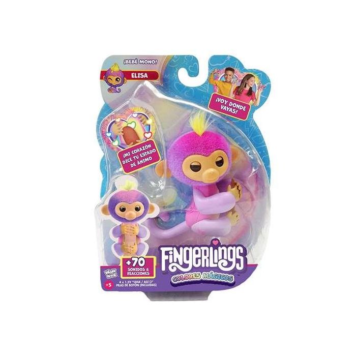 Figura fingerlings con 70 sonidos y reacciones colores mágicos. haz cualquier pregunta. adivinan el futuro!13 cm - modelos surtidos Figura fingerlings con 70 sonidos y reacciones colores mágicos. haz cualquier pregunta. adivinan el futuro!13 cm - modelos surtidos