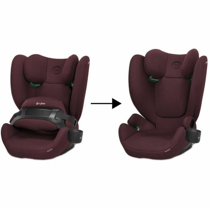 Silla de coche CYBEX PALLAS B2 I-SIZE - De 15 meses a 12 años - Rumba Rojo y rojo oscuro 4