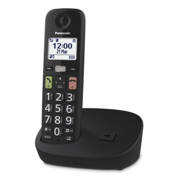 Teléfono Inalámbrico Panasonic KX-TGU112EXB Negro 6 Teléfono Inalámbrico Panasonic KX-TGU112EXB Negro 6