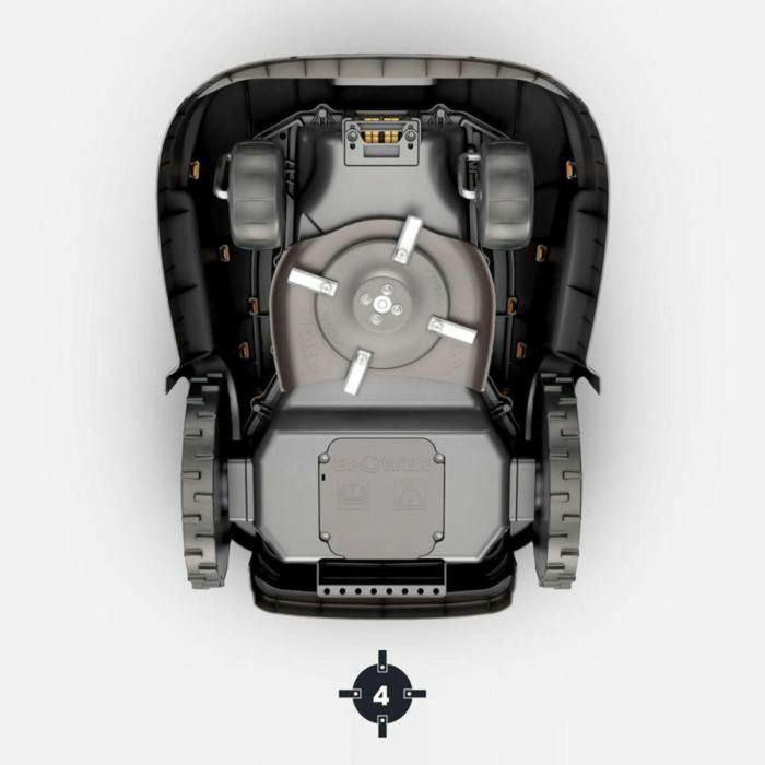 Stiga STI1739865263012 Robot cortacésped autónomo A750, perimetral inalámbrico, control por app, para 900 m² y pendientes 4