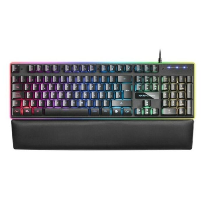 Teclado Gaming Mars Gaming MK320ES RGB USB Qwerty Español QWERTY