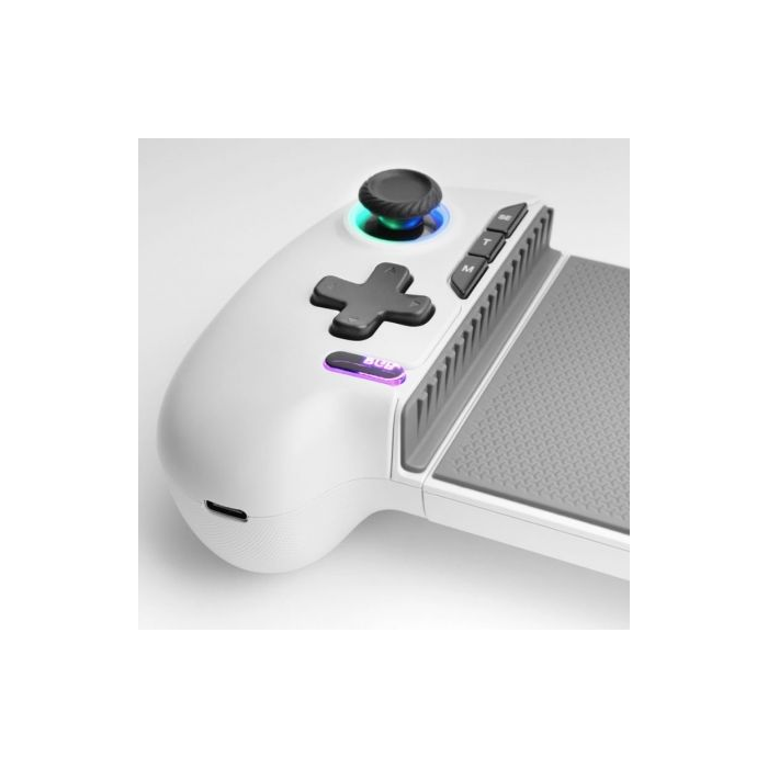 Mars Gaming MGPXPRO Gamepad Inalámbrico Bluetooth 5.0 Joysticks Hall Effect para PS4, Switch, PC, Android, iOS - Blanco 3