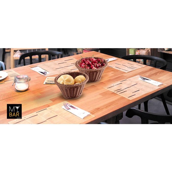 Inde Cesta Pp Rattan 18.5 cm x 19.3 cm x 9.5 cm 2