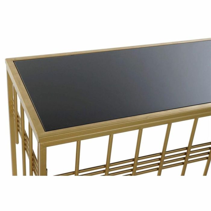 Recibidor DKD Home Decor Negro Dorado 120 x 40 x 81 cm 3