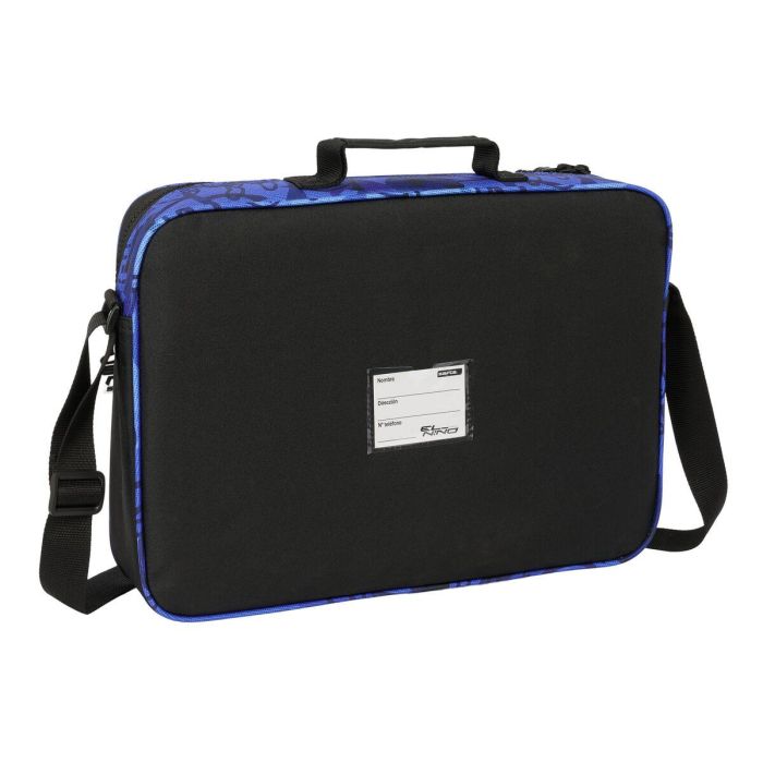 Cartera Escolar El Niño Roller Azul Negro 38 x 28 x 6 cm 2