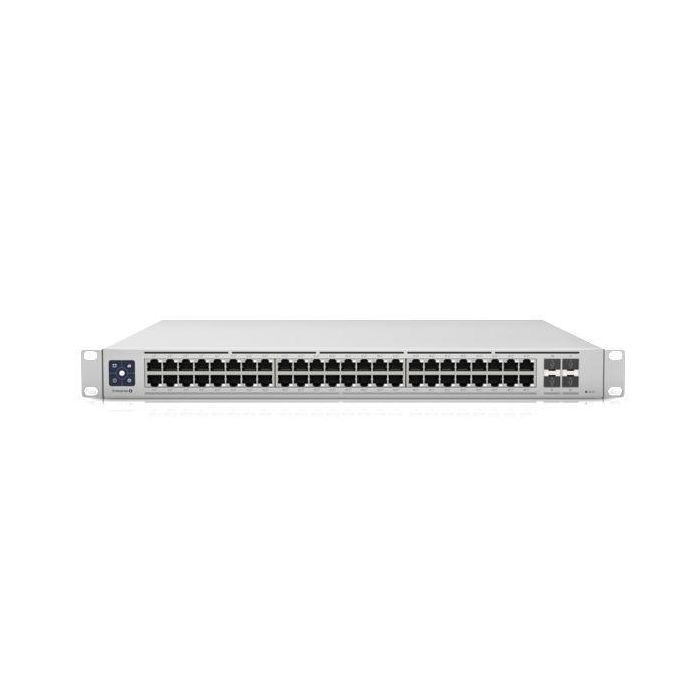 Ubiquiti USW Enterprise 48 PoE, L3, 2.5GbE, 802.3at PoE+ RJ45 ports, (4) 10G SFP+ ports, 720W 2 Ubiquiti USW Enterprise 48 PoE, L3, 2.5GbE, 802.3at PoE+ RJ45 ports, (4) 10G SFP+ ports, 720W 2