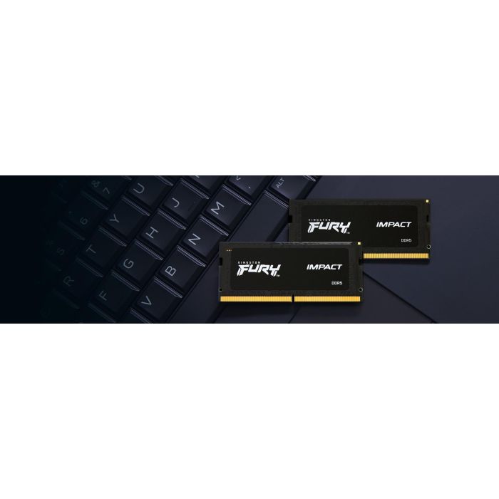 Kingston FURY Impact 8GB DDR5 4800MT/s CL38 SODIMM para Portátil 6 Kingston FURY Impact 8GB DDR5 4800MT/s CL38 SODIMM para Portátil 6