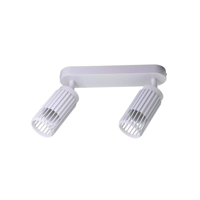 Foco 2 elementos sahara arenado, gu10, 10 W (bombillas no incluidas), blanco, 30 x 6 x 21 cm 0 Foco 2 elementos sahara arenado, gu10, 10 W (bombillas no incluidas), blanco, 30 x 6 x 21 cm 0