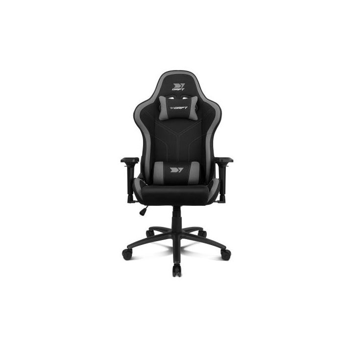 DRIFT DR110BGRAY silla para videojuegos Butaca para jugar Asiento acolchado Negro, Gris 1 DRIFT DR110BGRAY silla para videojuegos Butaca para jugar Asiento acolchado Negro, Gris 1