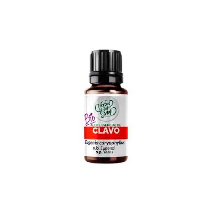 HERBES DEL MOLI Clavo Aceite Esencial Ecológico 10 ml - Antibacteriano y Carminativo