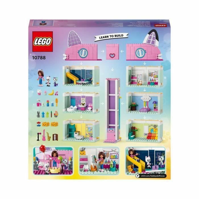LEGO 10788 La Casa Mágica de Gabby, Casa de Muñecas de Juguete con Minifiguras 1 LEGO 10788 La Casa Mágica de Gabby, Casa de Muñecas de Juguete con Minifiguras 1