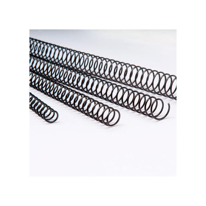 Fellowes Espiral Metálica Paso 5:1 16 mm A4 Negro Pack 100 Ud Fellowes Espiral Metálica Paso 5:1 16 mm A4 Negro Pack 100 Ud