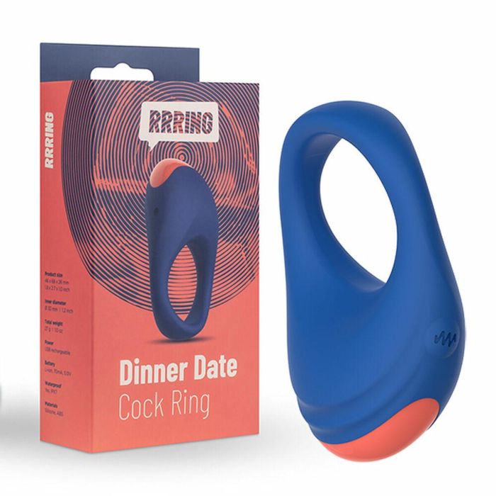 Anillo para el Pene FeelzToys RRRING Dinner Date Vibrador (30 mm) Anillo para el Pene FeelzToys RRRING Dinner Date Vibrador (30 mm)