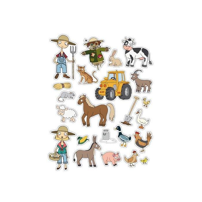 Gomets Apli Tematicos Bolsa 3H Removibles La Granja 69 Uds. (11431) (Set de 5)