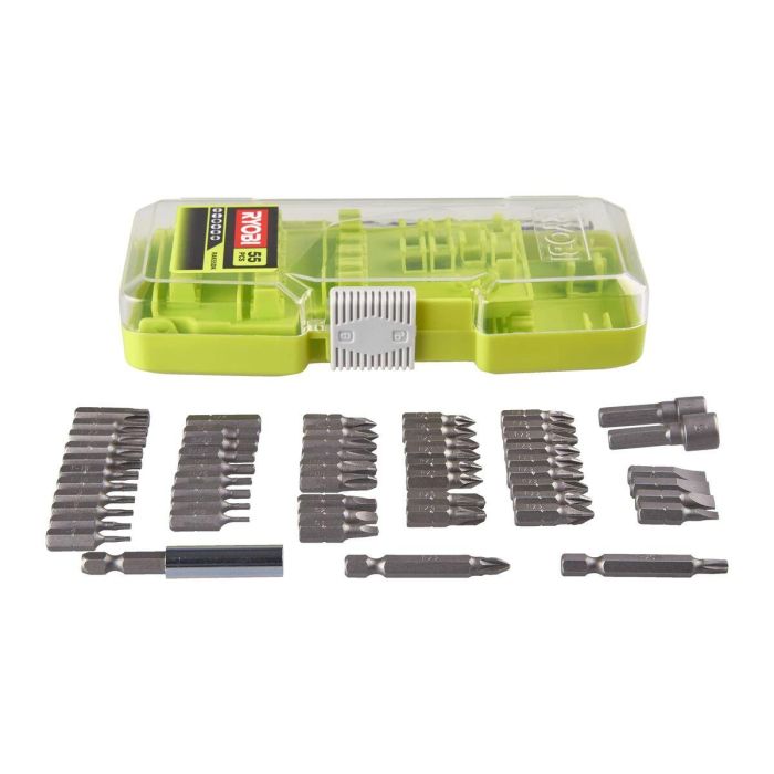 Juego de puntas Ryobi RAK55DK 55 Piezas 9 Juego de puntas Ryobi RAK55DK 55 Piezas 9
