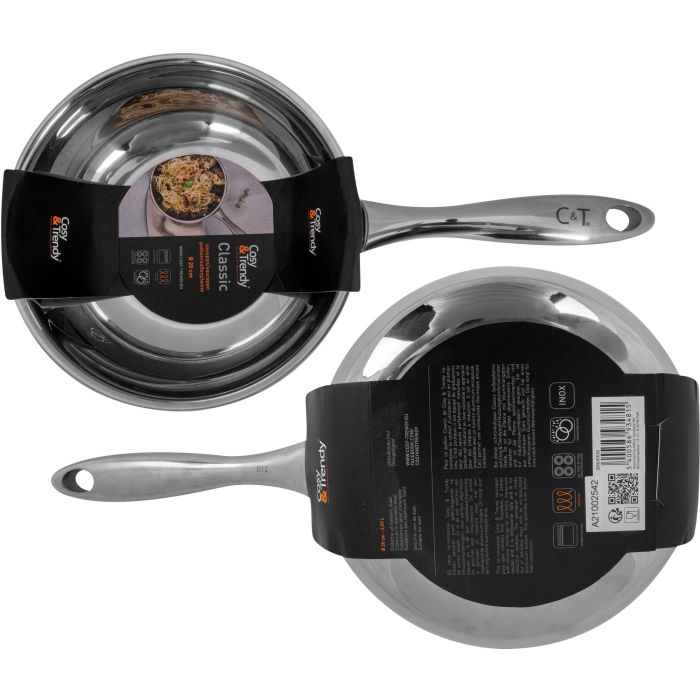 Cacerola - ACOGEDORA Y MODERNA - CLÁSICA - Acero inoxidable - Ø20 cm - 2,7 L - Apta para todo tipo de cocinas, incluida la de inducción 3 Cacerola - ACOGEDORA Y MODERNA - CLÁSICA - Acero inoxidable - Ø20 cm - 2,7 L - Apta para todo tipo de cocinas, incluida la de inducción 3