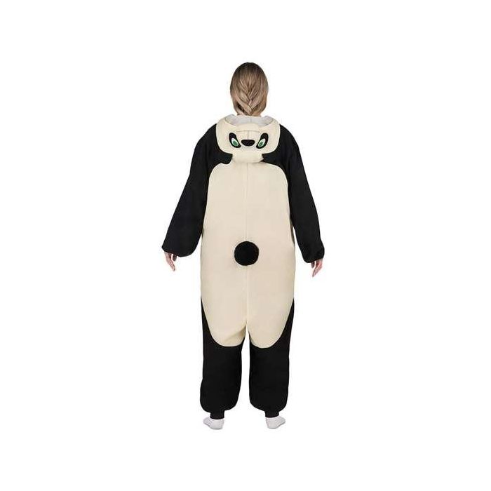 Disfraz oso panda adult big (kigurumi con capucha y cola) 2 Disfraz oso panda adult big (kigurumi con capucha y cola) 2