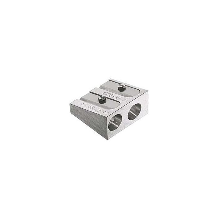 Sacapuntas Faber-Castell Plateado Metal (20 Unidades)