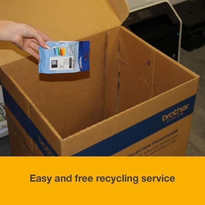 BROTHER multipack tinta para DCPJ1200W LC424VAL 5 BROTHER multipack tinta para DCPJ1200W LC424VAL 5