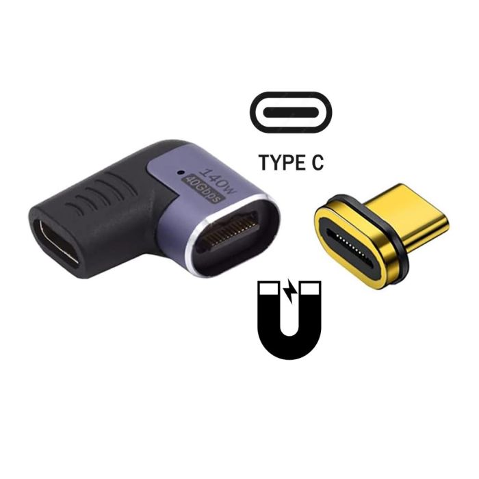 Adaptador USB-C Ewent EC1048 Negro 1 Adaptador USB-C Ewent EC1048 Negro 1
