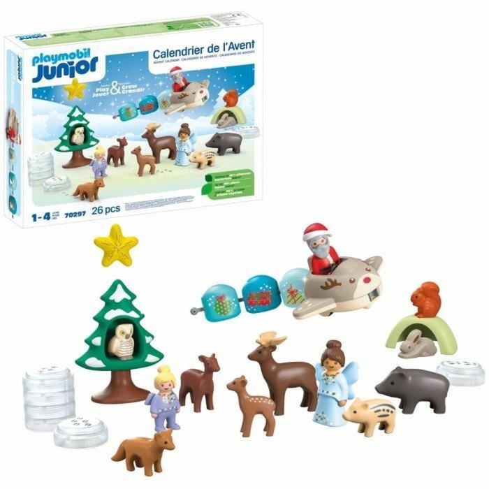 PLAYMOBIL JUNIOR 70297 Calendario de Adviento PLAYMOBIL Junior, 24 sorpresas, 12 meses 5