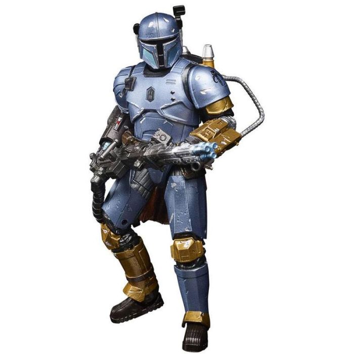 HASBRO Figura Paz Vizla Carbonized Black Series Star Wars 15cm Articulada PVC con Accesorios