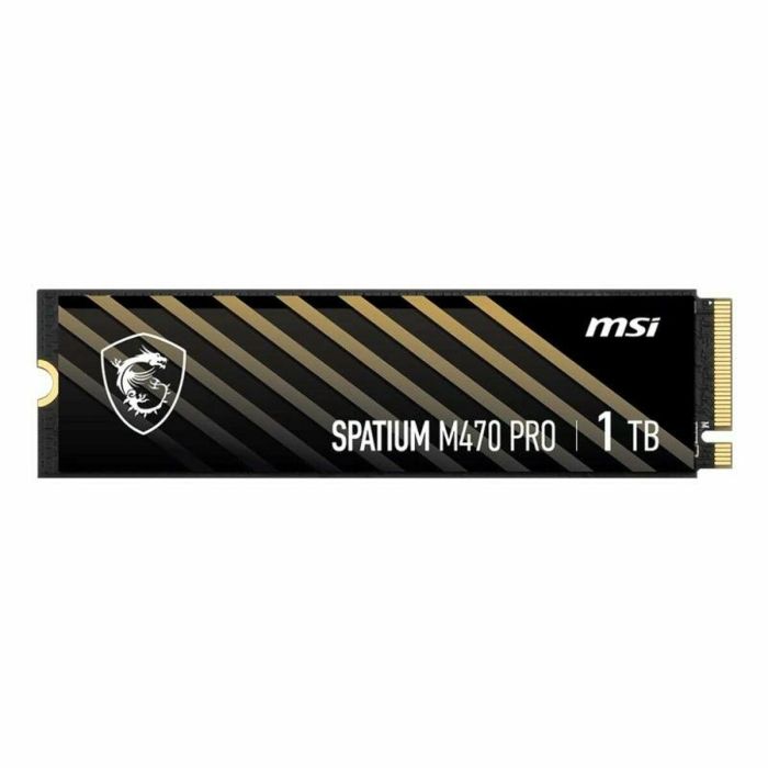 MSI Spatium M470 PRO 1TB PCIe 4.0 NVMe M.2 SSD 3D NAND - Lectura 6000MB/s, Escritura 5000MB/s 24