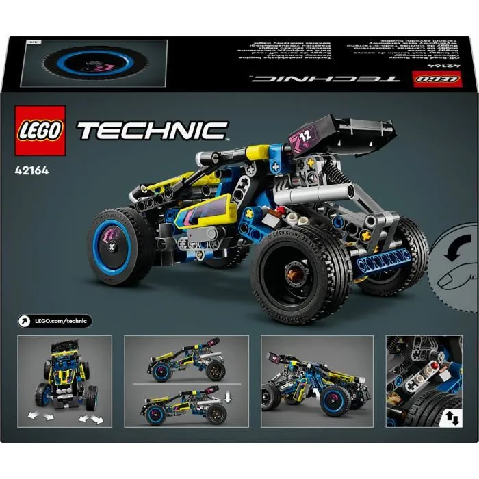 Lego Juego de Construcción Buggy de Carreras Todoterreno Lego Technic 42124 5