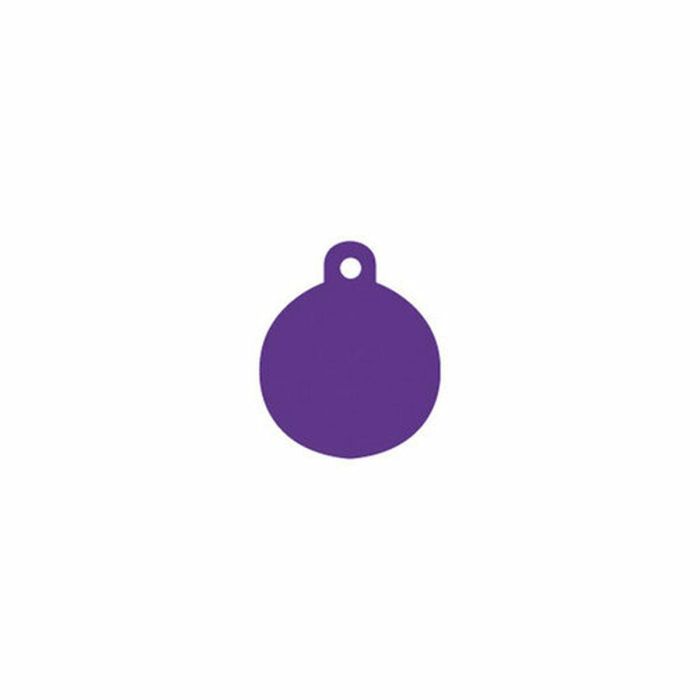 Placa identificativa para collar Imarc Circle Lila 1 Placa identificativa para collar Imarc Circle Lila 1