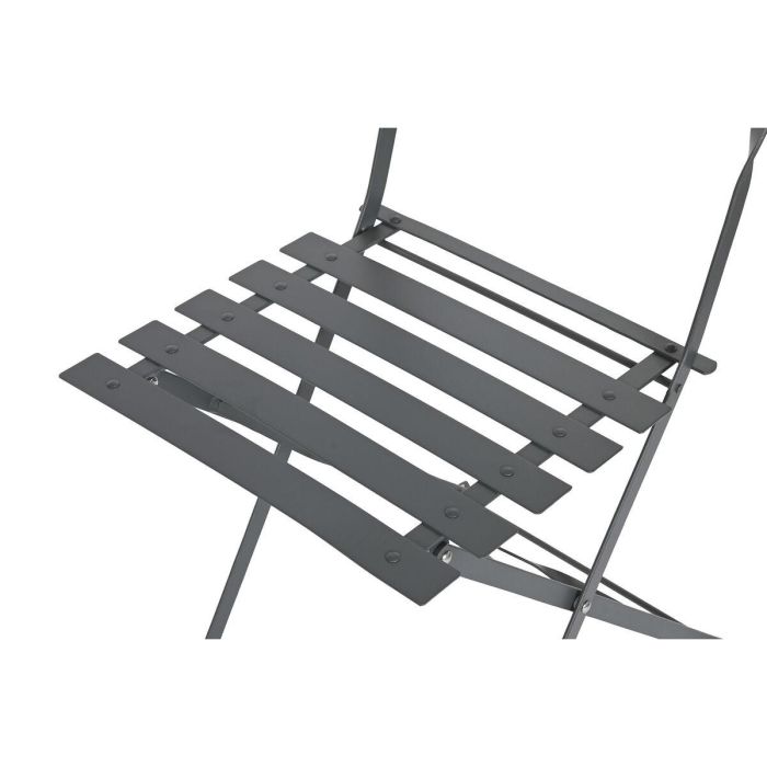 Mesa Terraza Y Jardin DKD Home Decor Gris 60 x 71 x 60 cm Set de 3 7