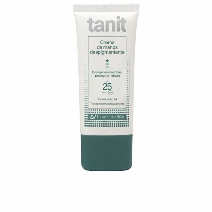 Tanit Crema de Manos Despigmentante y Antimanchas SPF25 con Kójico y Arbutina para Reducir Manchas Oscuras 50 ml Tanit Crema de Manos Despigmentante y Antimanchas SPF25 con Kójico y Arbutina para Reducir Manchas Oscuras 50 ml