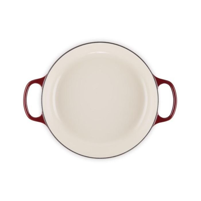 Le Creuset 21180309494441 Signature Cacerola Baja Redonda de Hierro Fundido, 30cm, Rhone 4 Le Creuset 21180309494441 Signature Cacerola Baja Redonda de Hierro Fundido, 30cm, Rhone 4