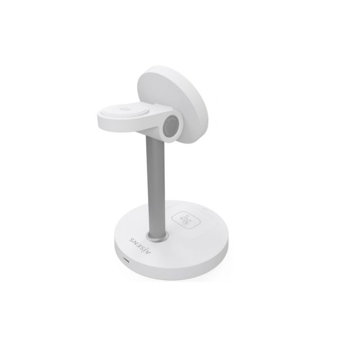 Estación de Carga Inalámbrica Aisens ASCH-15W3WC065-W/ 1xUSB Tipo-C/ 15W/ 5W/ Blanco 2 Estación de Carga Inalámbrica Aisens ASCH-15W3WC065-W/ 1xUSB Tipo-C/ 15W/ 5W/ Blanco 2