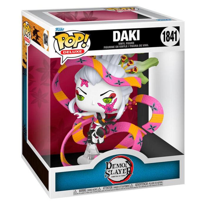 Funko Pop Deluxe Demon Slayer Kimetsu no Yaiba - Daki con Obi Sash Manipulation, 13.3 cm 1 Funko Pop Deluxe Demon Slayer Kimetsu no Yaiba - Daki con Obi Sash Manipulation, 13.3 cm 1