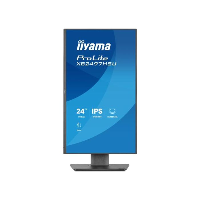 iiyama XB2497HSU-B1 Monitor 23.8" Full HD IPS 4ms 120Hz HDMI DisplayPort USB VESA Negro 3