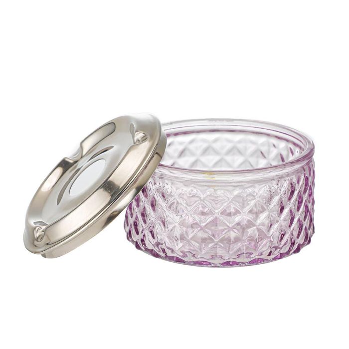 Inde Cenicero Agua Vidrio T/Acero 10.5 cm 2