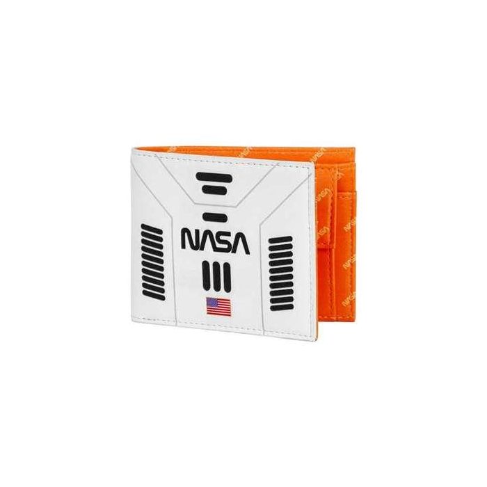 Karactermania Billetero Hombre NASA Spaceship Blanco PVC Poliéster 12 x2 x12 cm 2 Karactermania Billetero Hombre NASA Spaceship Blanco PVC Poliéster 12 x2 x12 cm 2