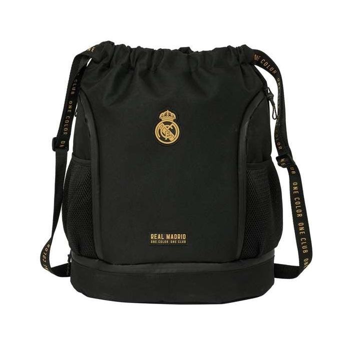 Mochila Saco Infantil Real Madrid C.F. Negro 35 x 40 x 1 cm 5