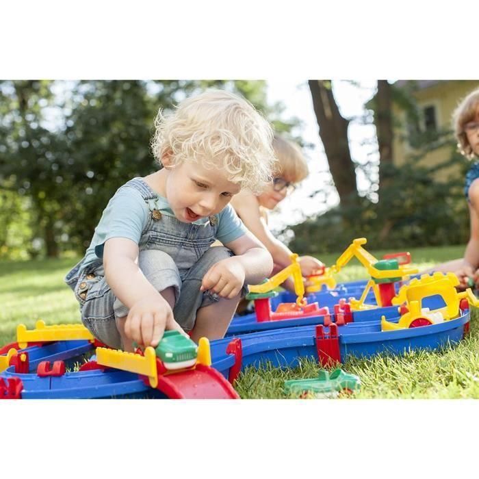 Big Aquaplay Lock Box Circuito de Agua - Juego Didáctico e Impermeable con 25 Accesorios para Niños +3 Años 4