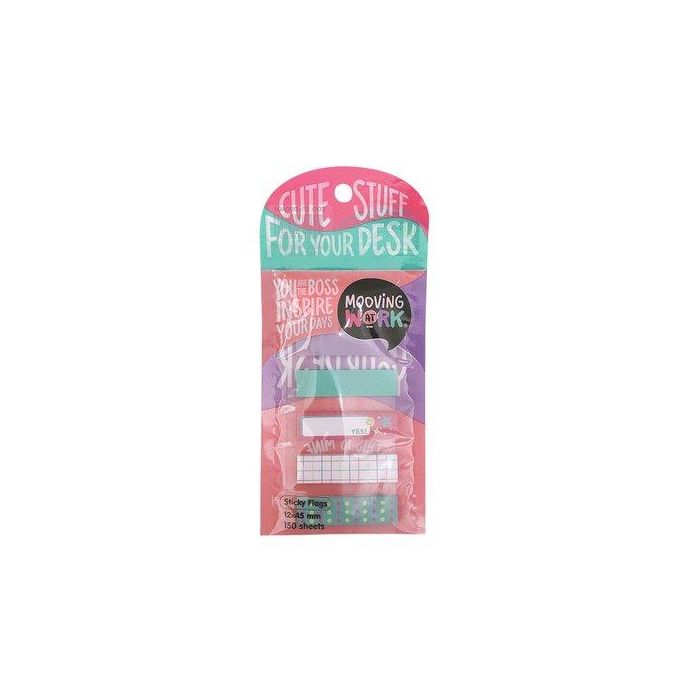 Banderitas Adhesivas Mooving Diseños 12X45Mm Blister De 6