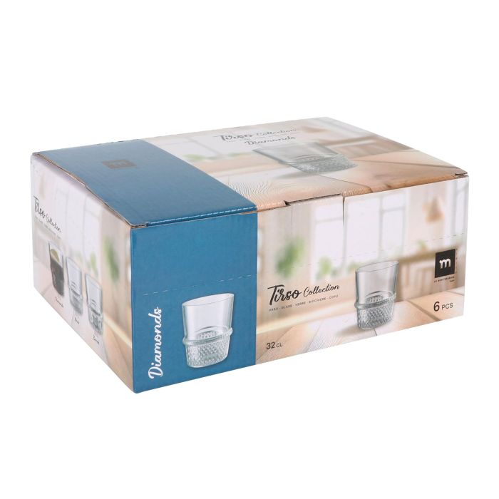 Vaso Tirso Diamonds 320 ml - La Mediterranea (48 Unidades) 3