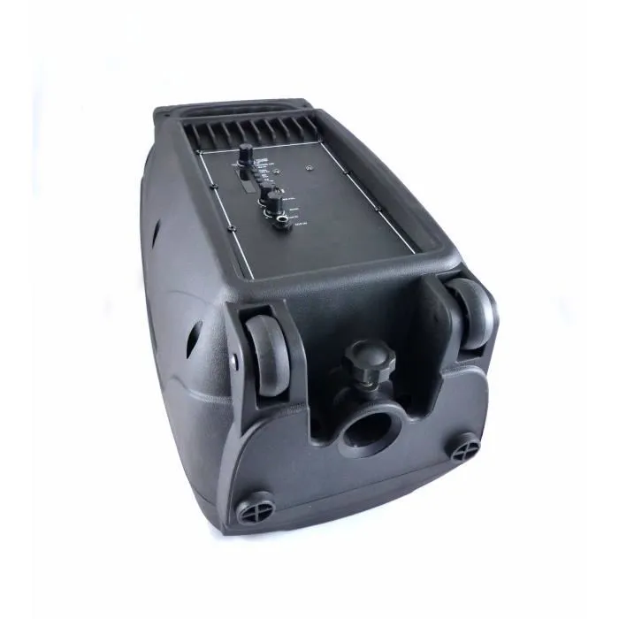 Inovalley KA116BOWL Altavoz Bluetooth con Luz Karaoke 450W, Bola LED Multicolor, Puerto USB 5