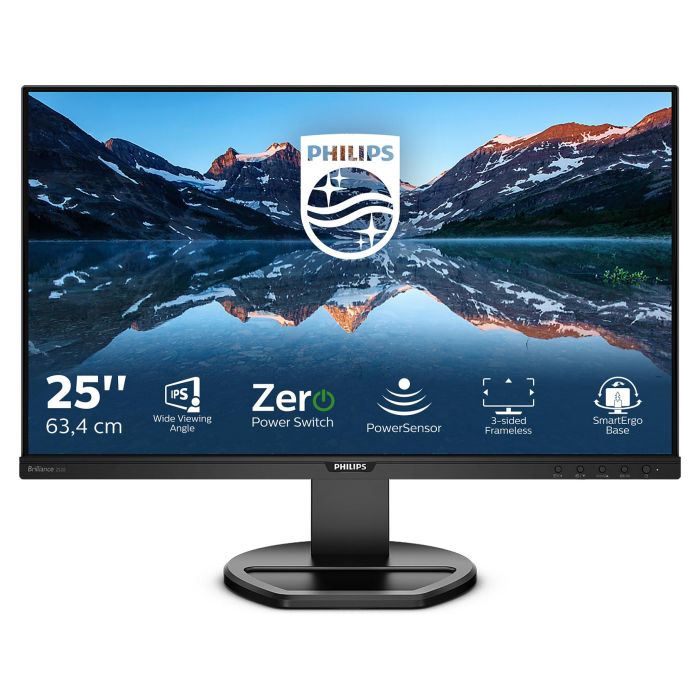 Philips 252B9 - Monitor de 25" (63,5 cm) 16:10 W-LED IPS Full HD (1920x1200) 5ms, 300 cd/m², HDMI, DP, DVI, USB Hub, Altavoces, Altura Ajustable