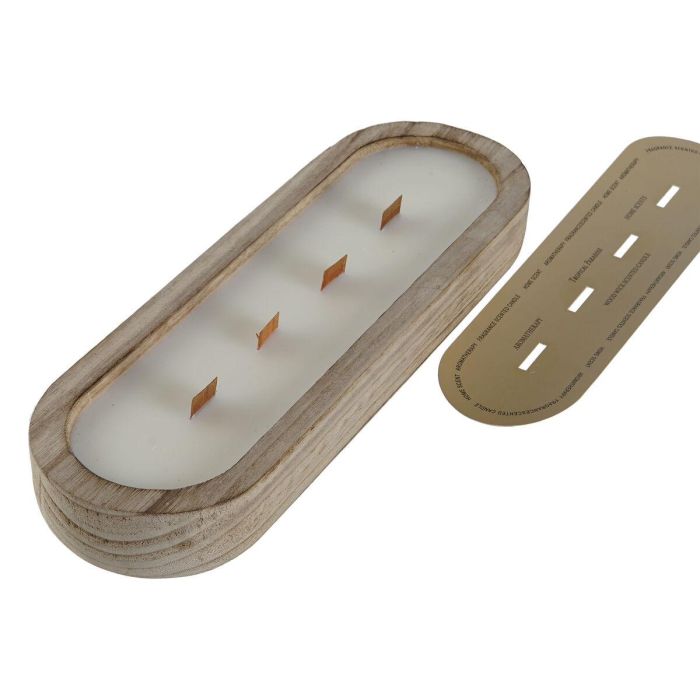 Vela Balines DKD Home Decor Natural 10.7 x 5 x 32.5 cm 2 Vela Balines DKD Home Decor Natural 10.7 x 5 x 32.5 cm 2