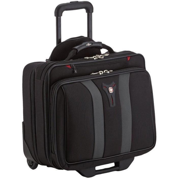 Wenger Granada Trolley Negro 43.2cm 17 Pulgadas Maletín con Ruedas Resistente al Agua
